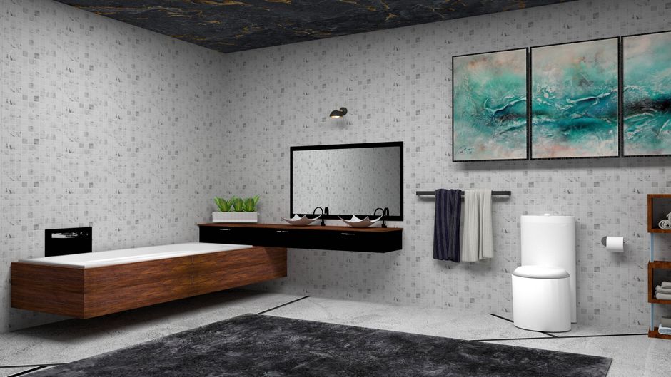 Affordable Updates for a Dated Bathroom