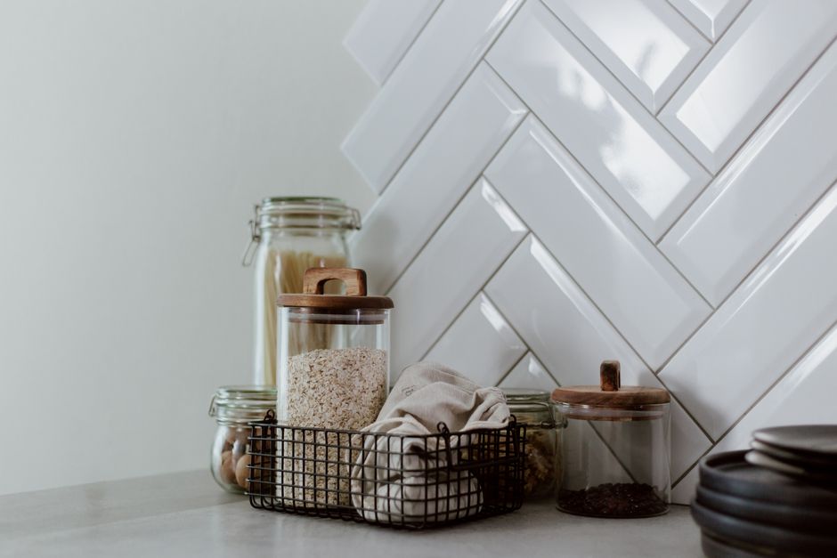 Decanting and Labeling for a Calmer Pantry