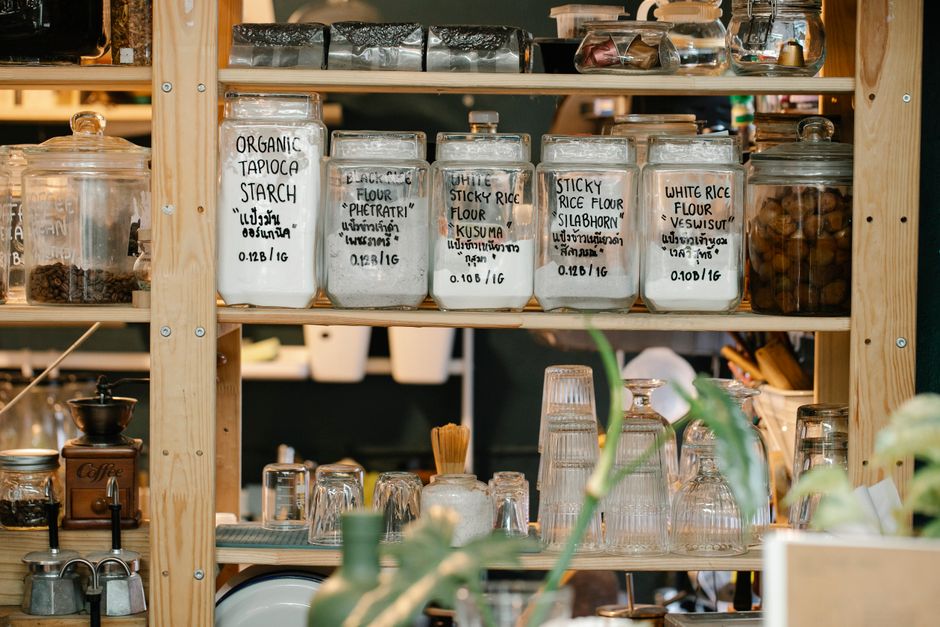 Decanting and Labeling for a Calmer Pantry