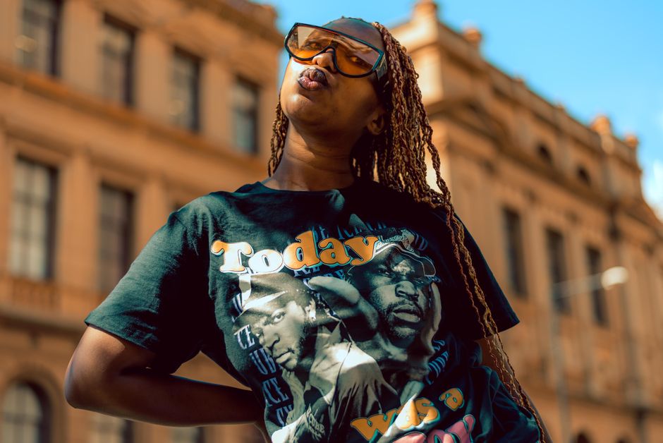 Styling a Graphic Tee for Grown-Up Days